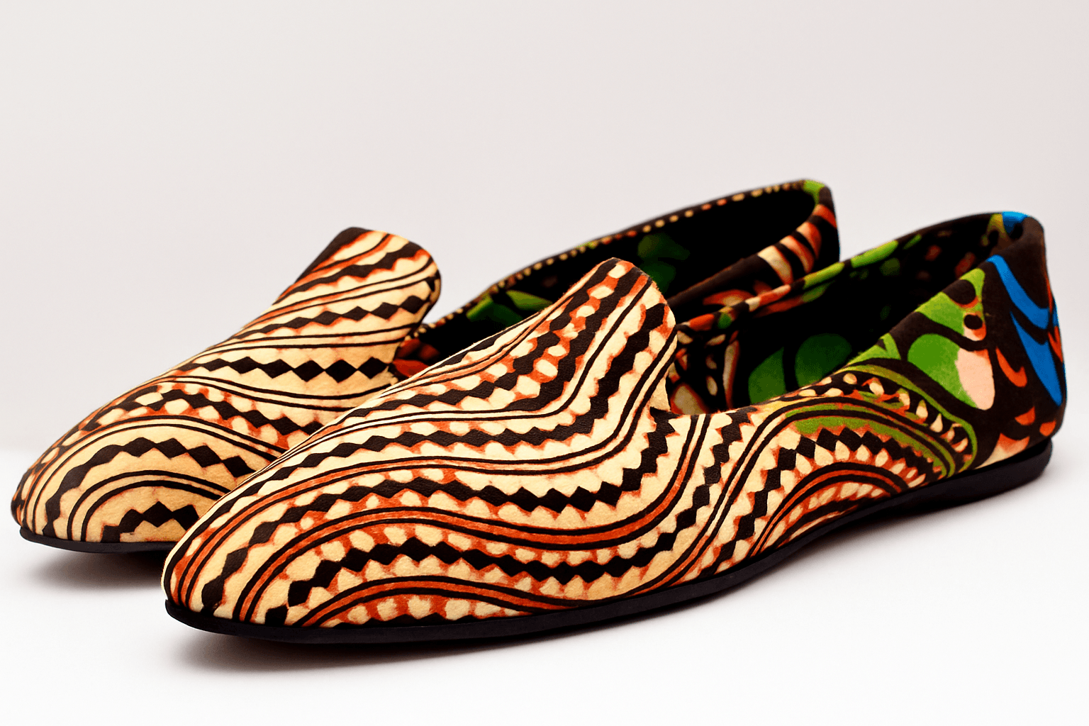 Kitenge Loafers